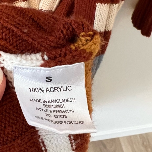 Pink Rose Striped Duster Cardigan - Picture 7 of 10